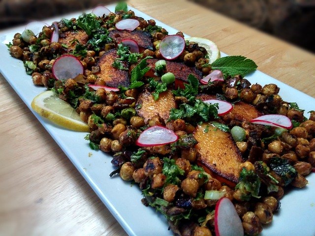 병아리콩 요리 사진 병아리콩 효능 포스팅 썸네일